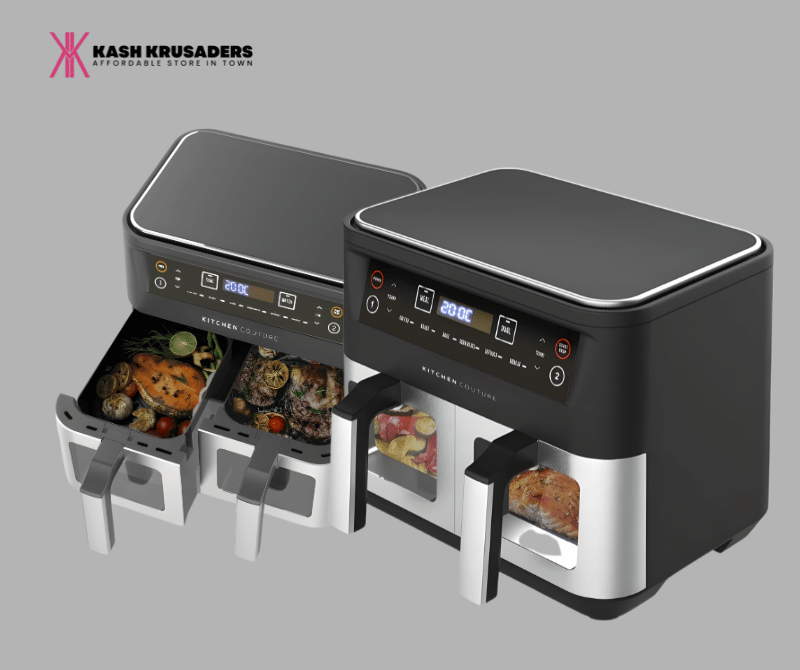 Kitchen Couture Air Fryer - 10L (Dual View)